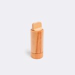 Wooden vase